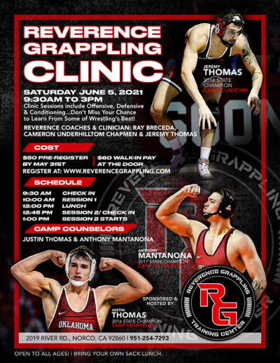 Reverence Grappling Training Center facility image