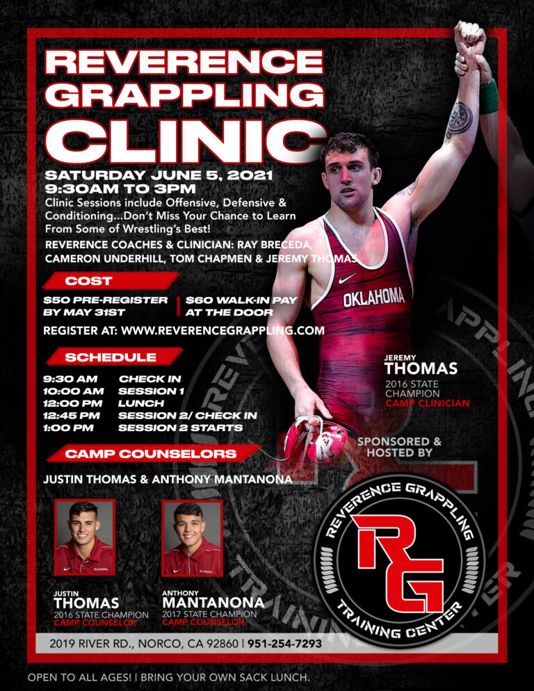 Reverence Grappling Training Center facility image